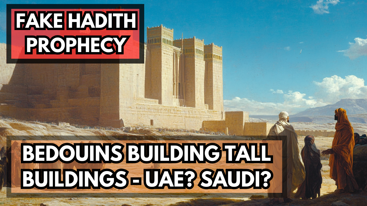 Read more about the article Fabricated Hadith Prophecy: Bedouins Building Tall Buildings