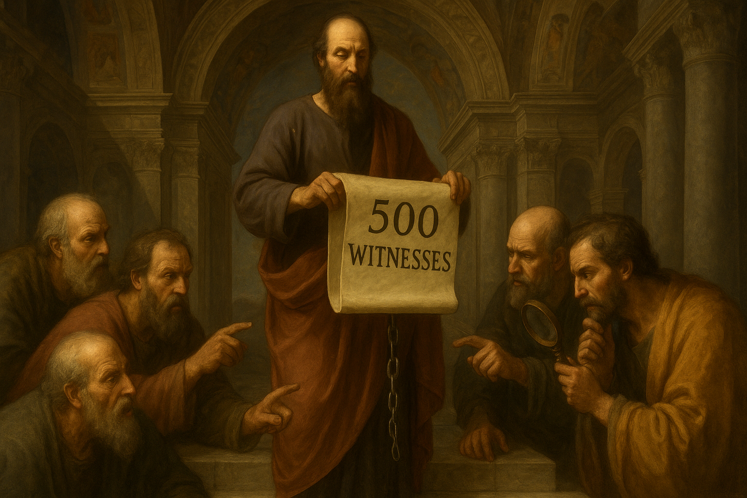 Read more about the article The Resurrection’s 500 Witnesses? One Chain, Not 500.