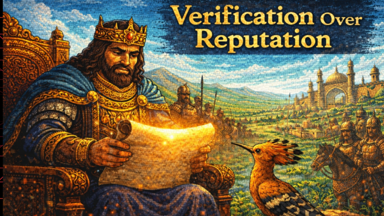 The Quranic Epistemology of Verification (Q. 49:6)